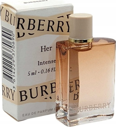 Eau de Parfum Burberry Her Intense, 5ml, i vogël për udhëtime