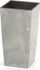 Vazo dekorative URBI SQUARE BETON EFFECT, me insert, 14 cm, gri