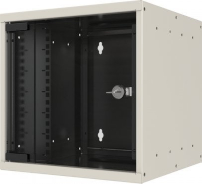 Kабинет ѕиден мрежен Triton 10\" 6U, длабочина 300mm, бел
