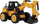 Lodër ekskavator Ruicheng RC Engineering Truck, 1:36, telekomandë 2.4GHz, verdh e zezë