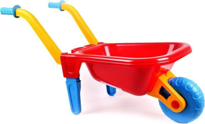 Karrocë lodër kopshti Technok Wheelbarrow 2 1059, plastike, për kalamaj 1+, shumëngjyrëshe