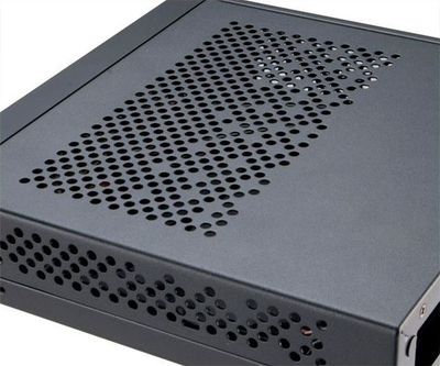 Kuti kompjuteri Akasa Cypher MX3 Thin Mini-ITX, VESA, për disk 2.5", e zezë