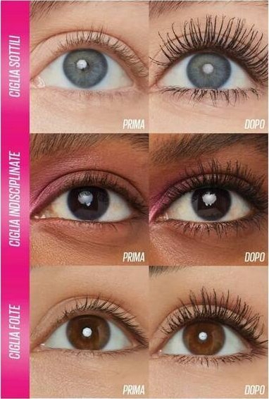 Maskara Maybelline New York Lash Sensational Firework, volum i lartë, 10 ml, e zezë