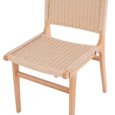 Karrige IGNACIO, dru rubberwood, litar i thurur, 50×60×87 cm (HM9330.01)