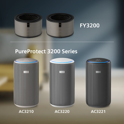 ХЕПА филтер за прочистувач на воздух Philips FY3200/30 PureProtect, за серија 3200, сив