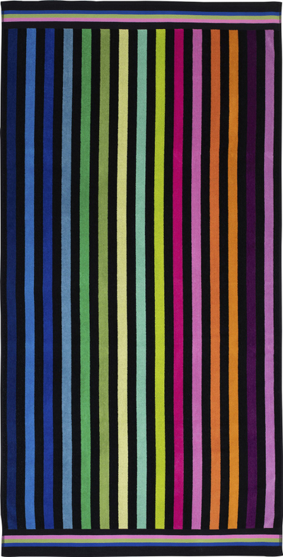 Peshqir plazhi Gözze Stripes, 100x160 cm, pambuk, shumëngjyrësh