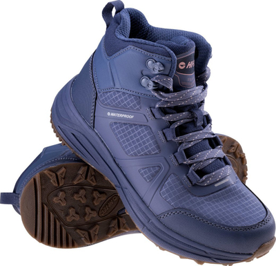 Планинарски чевли Hi-tec Granise Mid WP, за жени, сиви