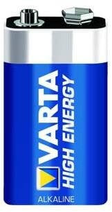 Батерија Варта Лонглајф Пауер 9V, 580mAh, пакување 20 парчиња