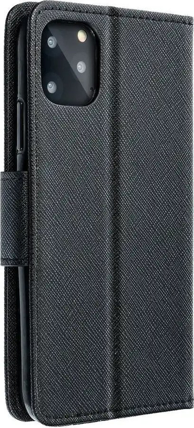 Këllëf libri Fancy për Xiaomi Redmi 10 5G, me portofol, me magnet, i zi