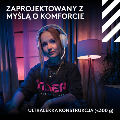 Kufje gaming Logitech G Astro A20 X, USB Type C, Bluetooth, të bardha