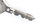 Çelës bosh Assa Abloy 200RS RRS1, metalik, argjendtë