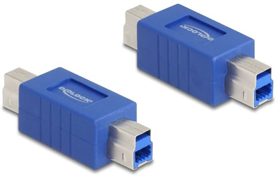 Adapter USB Delock Type B mashkull në Type B mashkull, 5 Gbps, blu
