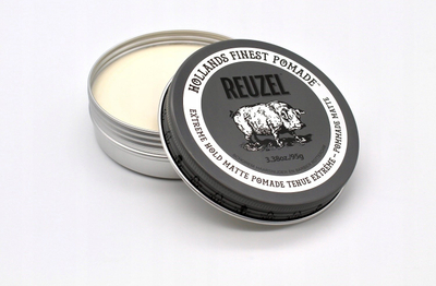 Pomadë flokësh Reuzel Extreme Hold Matte, 95g, fiksim shumë i fortë, efekt mat