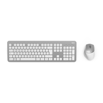 Set tastierë, maus Wireless Hama "KMW-700" 182676, e bardhë