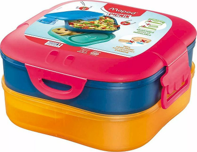 Kuti dreke Maped PICNIK Kids Concept 3 in 1, 1.4L, pa BPA, rozë