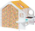 Shtëpizë lodre Baby Born Weekend Play House, me kuzhinë, për kukulla 43 cm, shumëngjyrëshe