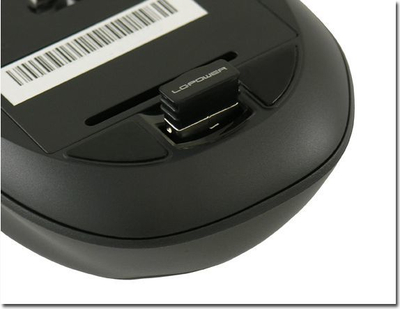 Maus LC-Power M800BW, wireless, USB, i zi