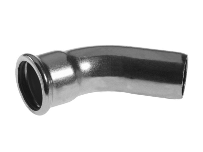 Bërryl çeliku karboni KAN Therm, 45°, 76.1 mm