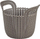 Shportë rrobash Curver Knit, plastike, gri