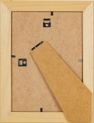 Kornizë foto Classic Wooden, dru, 15x21 cm, ngjyrë rëre