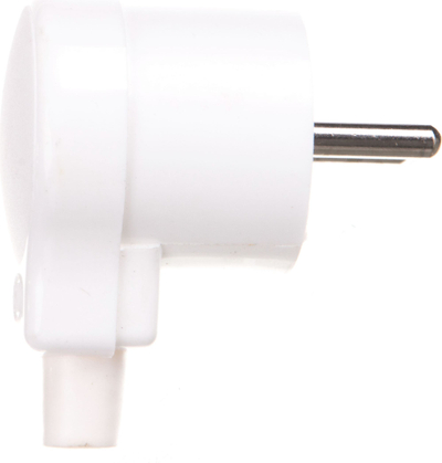 Spinë këndore ELEKTROMET WK‑16A, 16A 250V, 2P+E, e bardhë