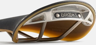 Selino biçiklete Brooks C17 Special Cambium, shina çeliku, 434g, e zezë
