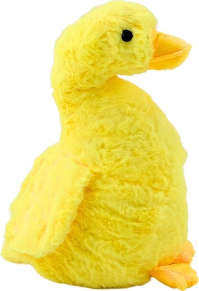 Rosë pelushi LeanToys, e verdhë, 30 cm
