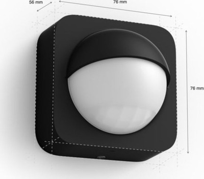 Senzor lëvizjeje i jashtëm Philips Hue Outdoor, pa tela, me bateri