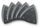 Абразивна хартија делта Fein 63717109035, 80mm, 60-240 гранулација, сива