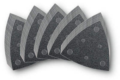 Абразивна хартија делта Fein 63717109035, 80mm, 60-240 гранулација, сива