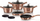 Set enë Berlinger Haus Metallic Line Rosegold, 11 copë