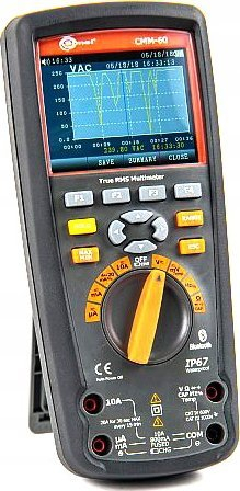 Multimetër industrial Sonel CMM-60 WMGBCMM60, ekran 3.5", IP67