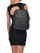 Çantës shpine Carla Ferreri SS19CF1461, e zezë, woman