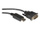 Kabllo audio video Roline 11.04.5613, DisplayPort në DVI D, 1m, e zezë