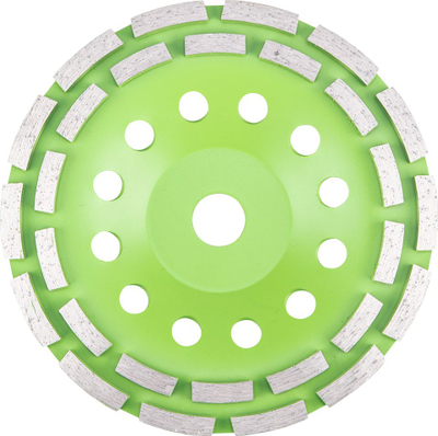 Disk bluarës diamanti Verto 180x22.2x5mm, segment i dyfishtë, jeshil