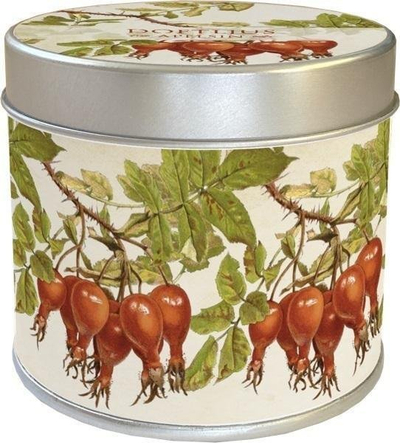 Qiri me aromë Skona Ting Wild Rose 196, dyll soje, 205g, në kuti hekuri