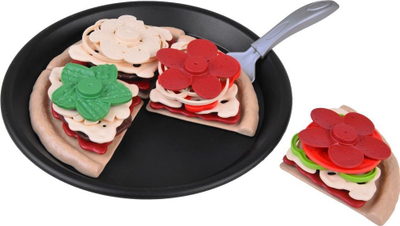 Set loje pice Play Chef ZA3775, pizza në copa, aksesorë kuzhine, shumëngjyrësh
