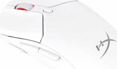 Maus gaming HyperX Pulsefire Haste 2 Mini Wireless, pa kabllo, RGB, i bardhë