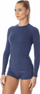 Bluzë për femra Brubeck Active Wool LS12810, e kaltër, M