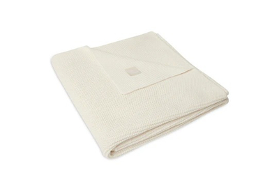 PLAF PER BEBE 75x100cm Basic Knit Stone Grey/Coral Fleece