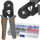 Kërbaç kabllosh Bigstren 23271, 0.25-10mm², për këmisha terminale, i zi