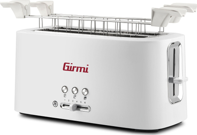 Toster Girmi Electronic TP91, 1500W, 4 feta, i bardhë