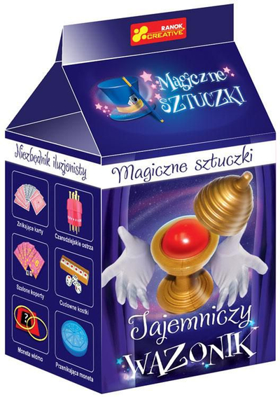 Set magjie Ranok Magic Tricks Mysterious Little Vase, për kalamajt
