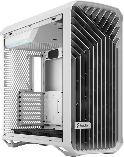Kasë kompjuteri Fractal Design Torrent White TG Clear Tint