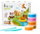Set plasteline HEY CLAY Dog Buddies, 15 doza, për fëmijë 3+