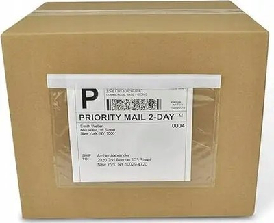 Zarf plastik për fatura Bestpak BSTech C5, 235x175 mm, 1000 copë, transparent