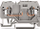 Terminal bazë Wago 280-916, 2x2.5mm², 10A, gri