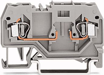 Terminal bazë Wago 280-916, 2x2.5mm², 10A, gri