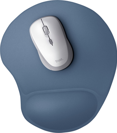 Mousepad Trust BigFoot S, sipërfaqe e saktë, antirrëshqitje, steelblue