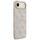 Kapak telefoni Guess Hardcase 4G Classic MagSafe për iPhone 17 Air, lëkurë ekologjike, bezhë